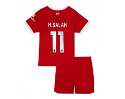 Maillot de foot Liverpool Mohamed Salah #11 Domicile enfant 2023-24 Manches Courte (+ pantalon court)